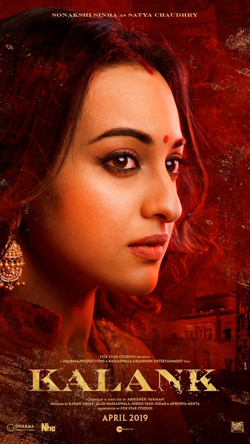 kalank posters sonakshi sinha