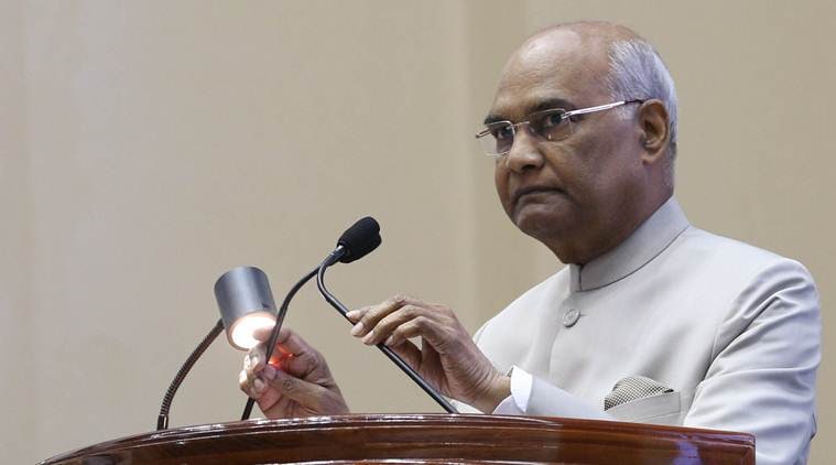 Ram Nath Kovind, Ram Nath Kovind twitter, Ram Nath Kovind Mool Mantar video, Kovind deleted video tweet, Sikhs, Guru Granth Sahib, Akal Takht, Shiromani Gurdwara Parbandhak Committee, Indian express