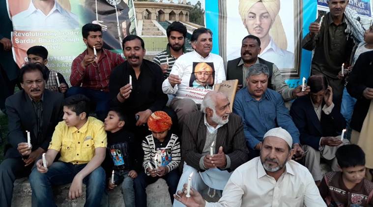 bhagat singh, bhagat singh chowk, bhagat singh hanged, pakistan,pakisntan news, india pakistan, bhagat singh shaheed diwas, indian express