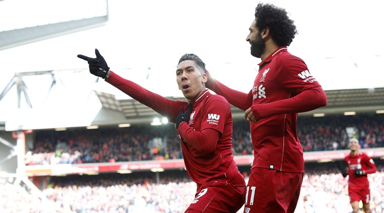 Liverpool FC - Roberto Firmino, Alisson Becker, Sadio Mané e