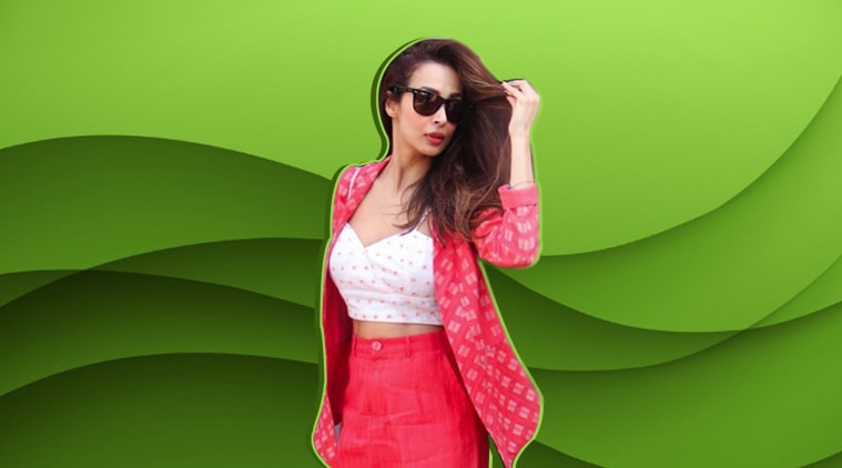 Malaika Arora, malaika arora pantsuit, Malaika Arora fashion, Malaika Arora movies, Malaika Arora western outfit, bollywood party outfit, indian express, indian express news