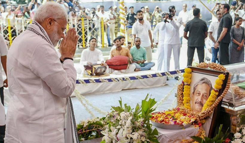 manohar parrikar, manohar parrikar death, manohar parrikar final journey photos, manohar parrikar news, manohar parrikar death news, goa news, goa cm, goa cm news, manohar parrikar funeral, manohar parrikar funeral news, manohar parrikar latest news, goa cm manohar parrikar funeral, manohar parrikar today news, goa latest news, india news, indian express