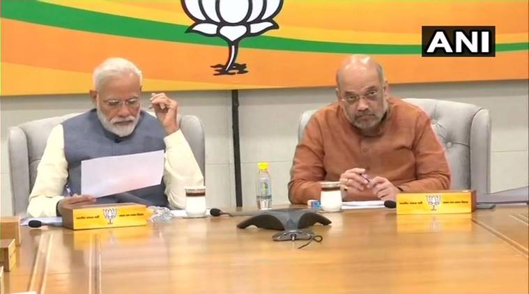 Elections 2019 Highlights: BJP election panel meeting ends 