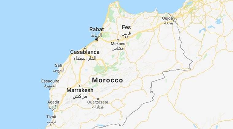 Moroccan police use water cannons to disperse teachers' protest-witness