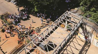 mumbai, railways, foot overbridges, road overbridge, rti, rti act, rti query, audit, central railway, andheri, gokahle building collapse, mumbai news, indian express news
