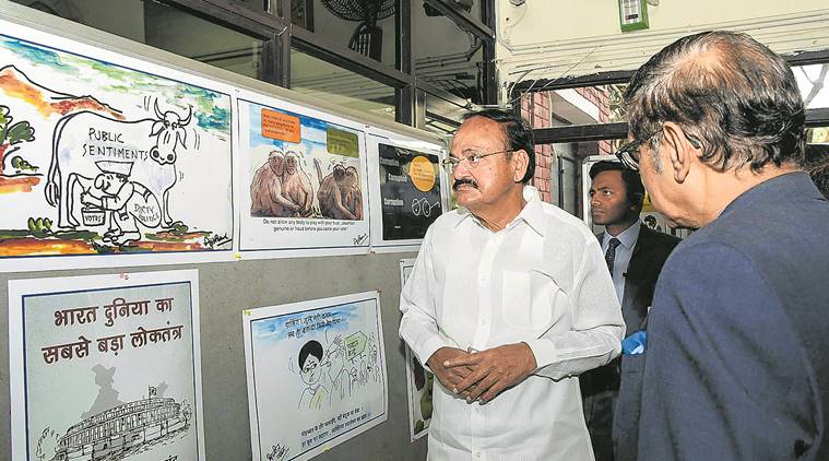 Atal Bihari Vajpayee memorial lecture at IIMC: Free media cornerstone of democracy, says Vice President Naidu