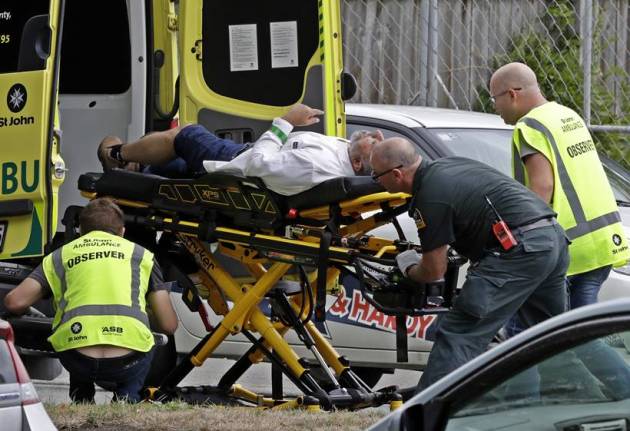 Several feared dead after mass shooting at mosque in New Zealand