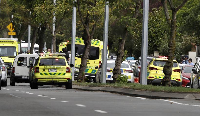 Several feared dead after mass shooting at mosque in New Zealand