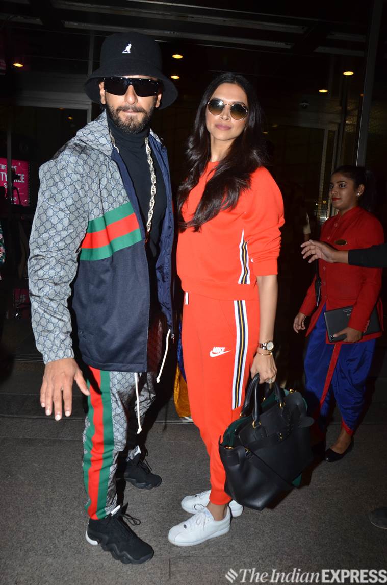 Black jackets and white sneakers, Deepika Padukone and Ranveer Singh head  to airport in coordinated outfits - India Today