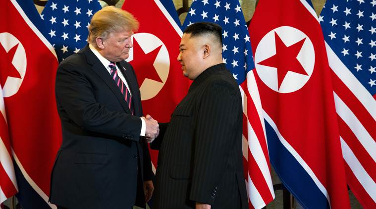 After failed summit with North Korea, US imposes first new sanctions