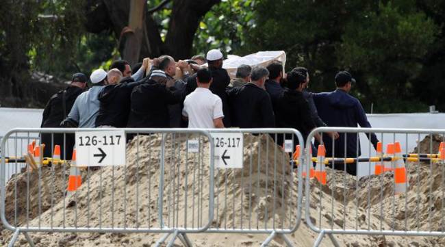 Burials begin for New Zealand mosque shooting victims