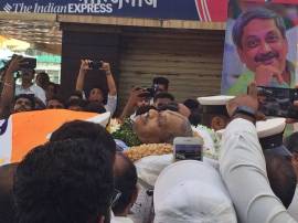 manohar parrikar, manohar parrikar death, manohar parrikar final journey photos, manohar parrikar news, manohar parrikar death news, goa news, goa cm, goa cm news, manohar parrikar funeral, manohar parrikar funeral news, manohar parrikar latest news, goa cm manohar parrikar funeral, manohar parrikar today news, goa latest news, india news, indian express