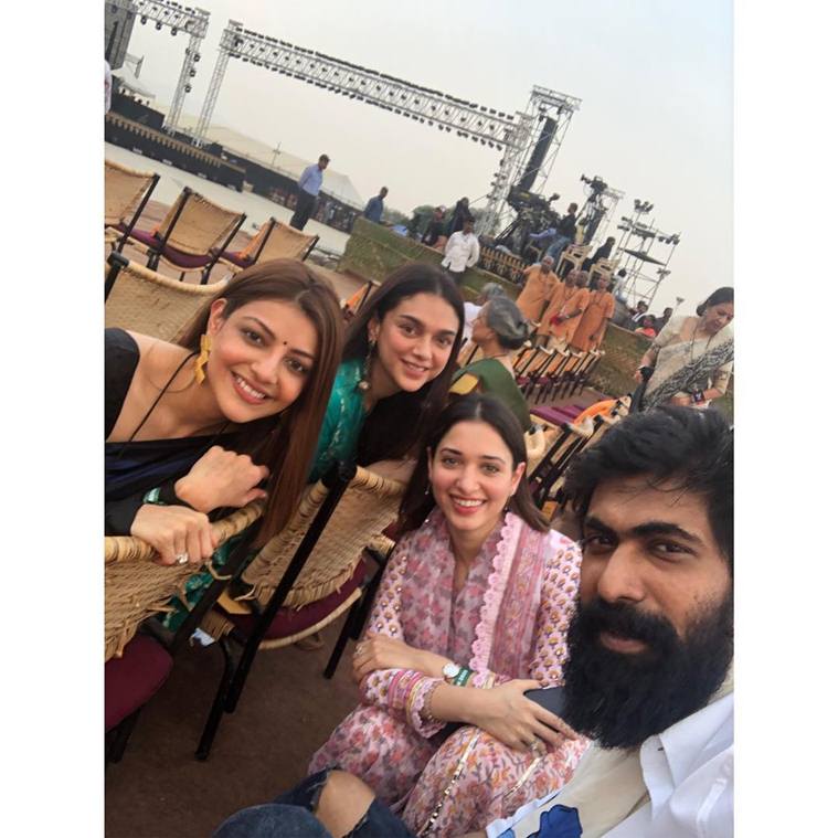 Rana Daggubati, Tamannaah, Kajal Aggarwal and Aditi Rao Hydari celebrating Maha Shivratri