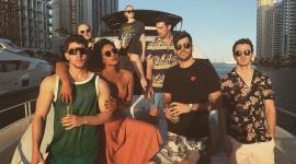 priyanka chopra, nick jonas miami vacation photos