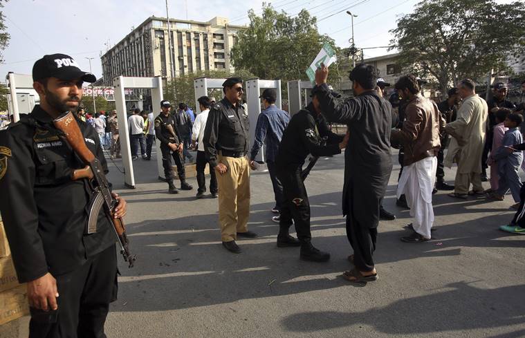 Hundreds of cricket fans proudly displayed their tickets in Karachi as they walked to the National Stadium on Saturday, hours before Pakistan's biggest city hosts the last leg of the Pakistan Super League over the next nine days.