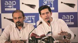 Raghav chadha, aap, aap on congress, aam aadmi party, rajasthan crisis, delhi news, indian express