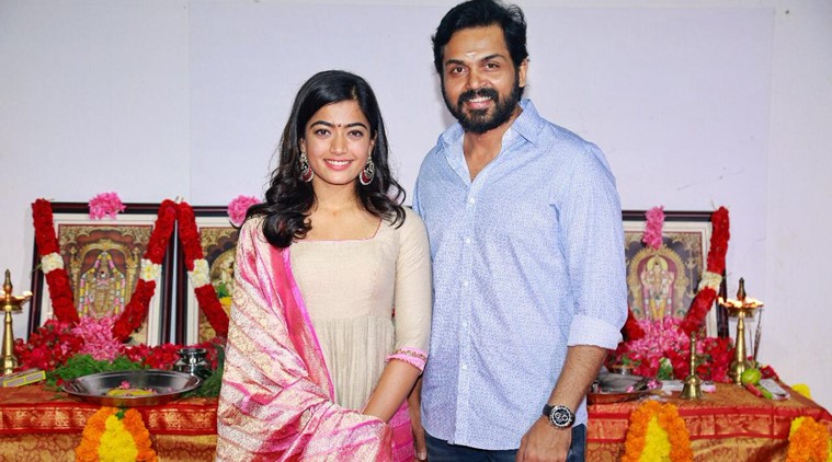 Rashmika Mandanna to make her Tamil debut with Karthi next
