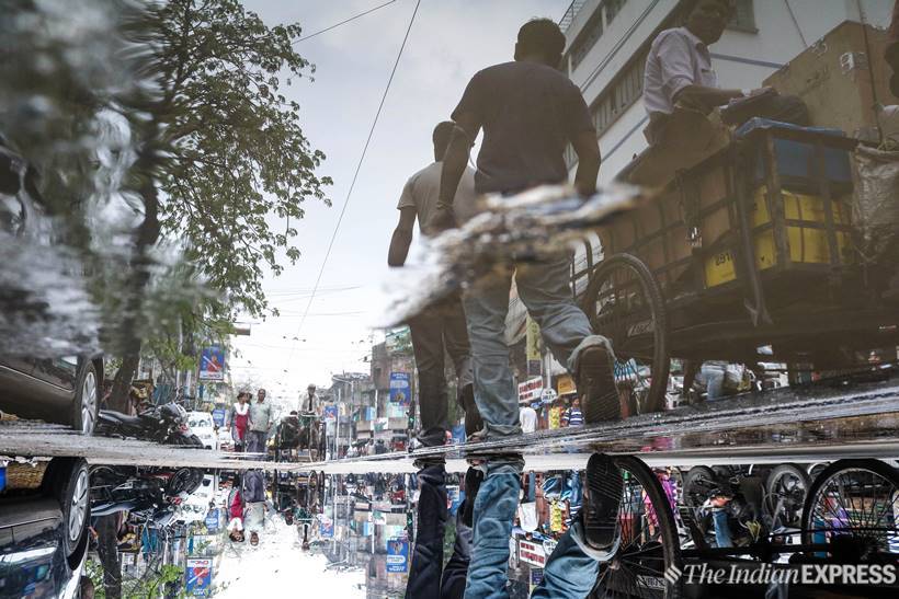Kolkata rains: Heavy shower turns City of Joy roads into a canvas