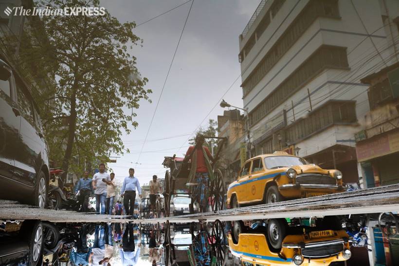 Kolkata rains: Heavy shower turns City of Joy roads into a canvas
