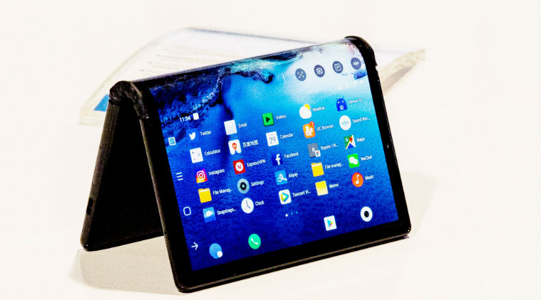 foldable smartphone, royole, royole smartphone, royole flexi smartphone, royole flexible smartphone, foldable smartphone, flexible smartphone, flexi smartphone
