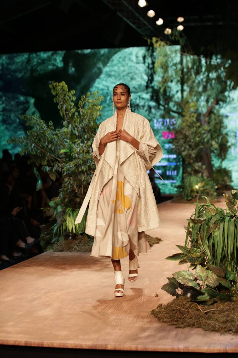 lotus india atumn fashion week 2019, lotus india atumn fashion week 2019, sahil kocchar, indian express, indian express news