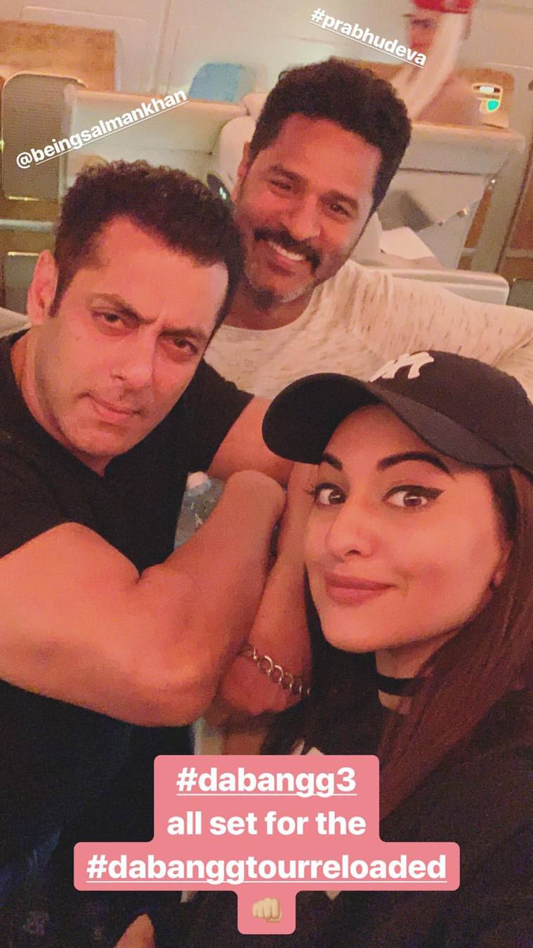   Sonakshi Sinha, Salman Khan Dabangg Tour 