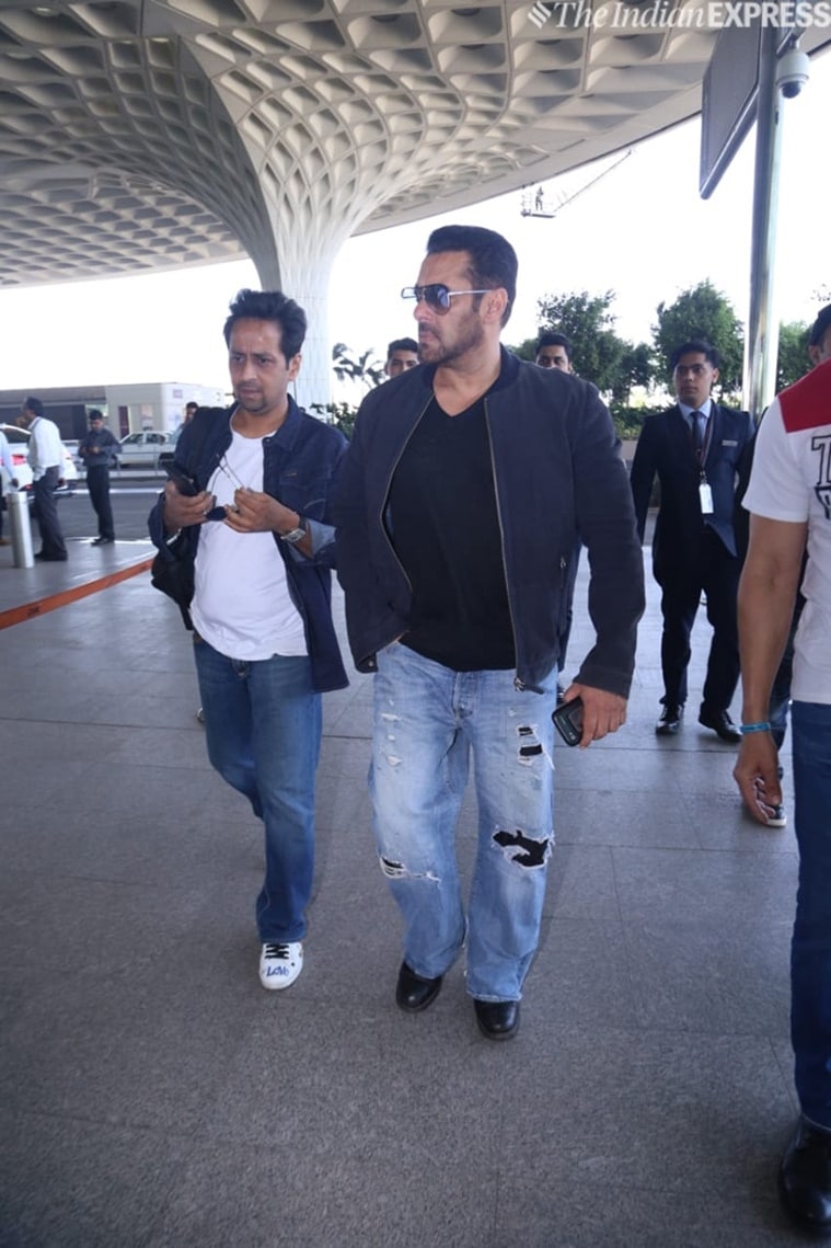 Salman Khan, Suntan, actor, airport fashion