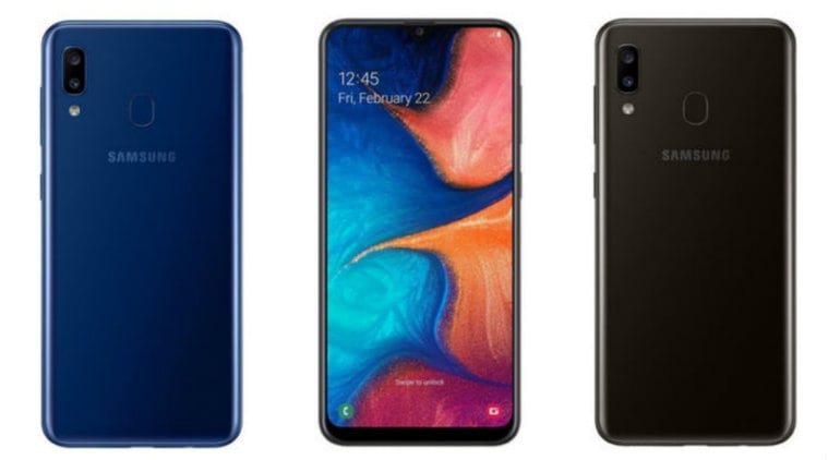 samsung a20 camera details