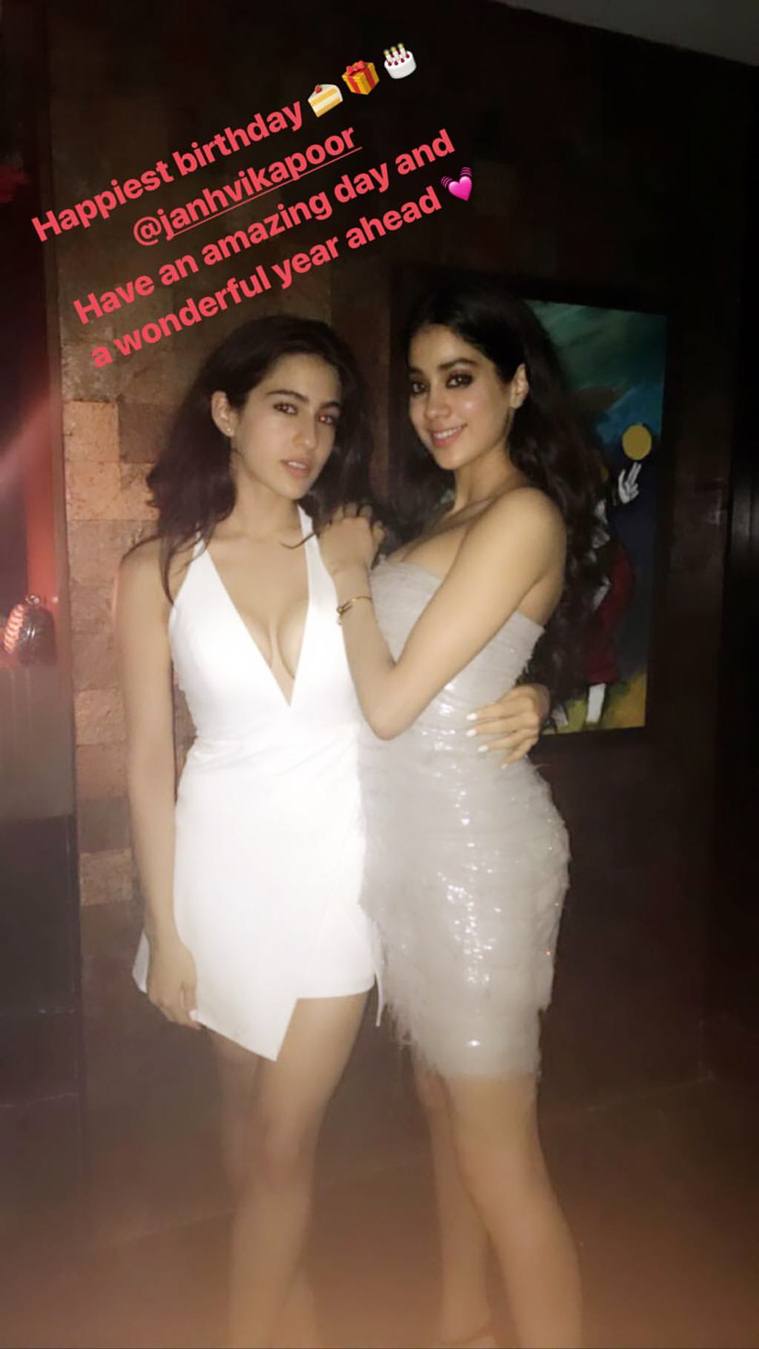 sara ali khan wish janhvi kapoor