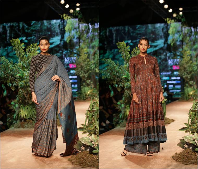 Rina Dhaka, Sahil Kochhar, Shalini James and Samant Chauhan, Livaeco Green Heart Show, FDCI , Lotus Make-up India Fashion Week Autumn Winter’ 2019, indian express, indian express news