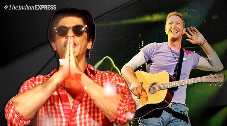 coldplay, shah rukh khan, coldplay tweets, coldplay shah rukh khan tweet, shah rukh khan movies, shah rukh khan bollywood movies, shah rukh khan dance, Coldplay songs, trending, indian express, indian express news