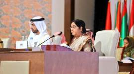 Swaraj holds bilateral talks with counterparts from Bangladesh, Maldives