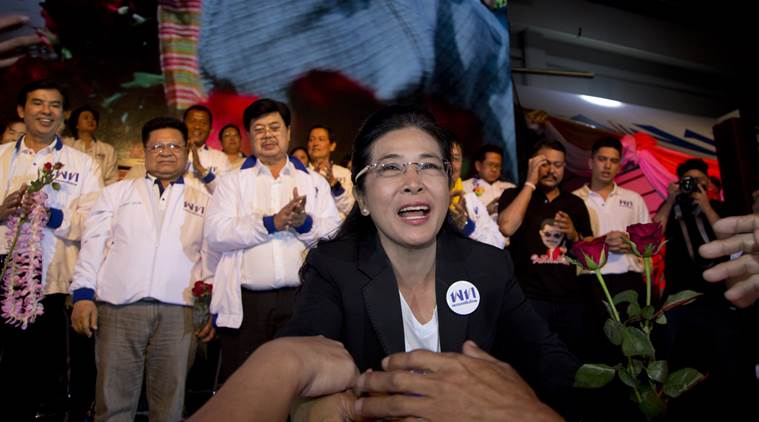 thailand, elections, thailand elections, elections in thailand, thailand government, bangkok, bangkok general elections, thaksin shinawatra, thailand politics, prayuth chanocha, pheu thai party, sudarat keyuraphan, military, palang pracharat party, thailand us ties, united states, us, world news, indian express news
