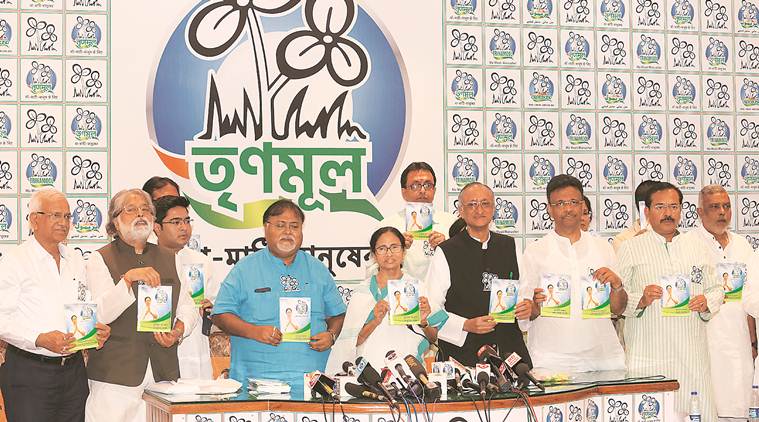 Mamata Banerjee, TMC, Trinamool Congress, demonetisation, GST, Kashmir issue, Lok Sabha elections 2019, Indian Express