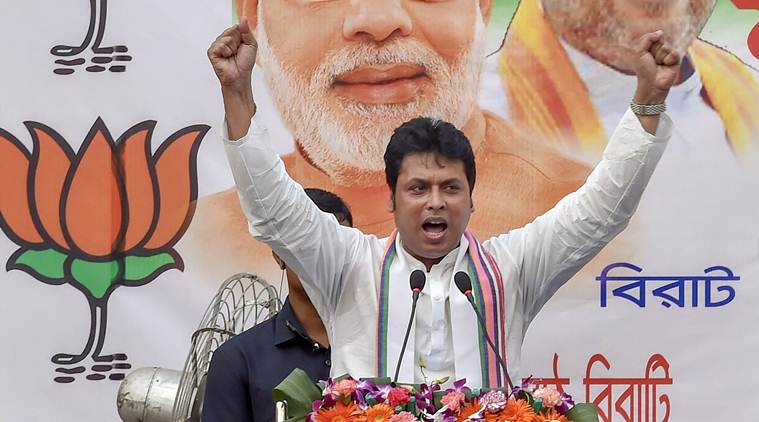 Congress demands arrest of Tripura CM Biplab Deb, accuses him of inciting communal hatred