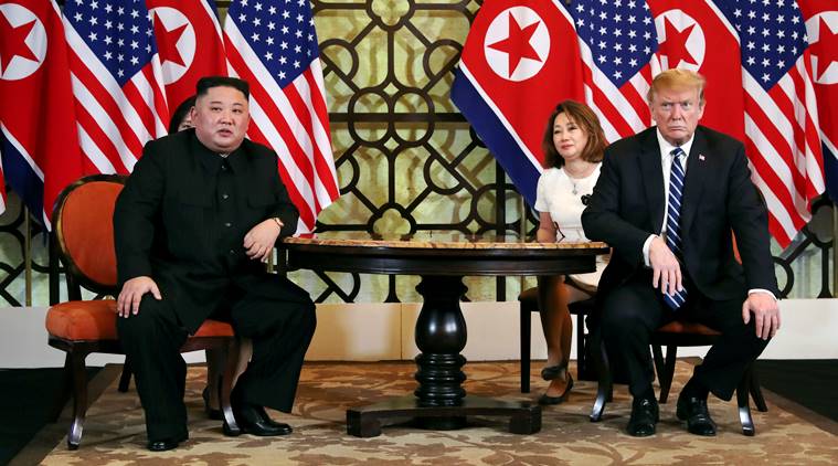 north korea, united states, donald trump, kim jong un, trump kim summit, hanoi, vietnam, north korea rocket launch, missile, world news, indian express news