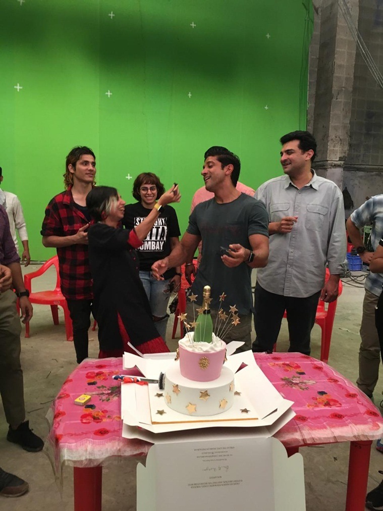 The Sky is Pink team wrap photos