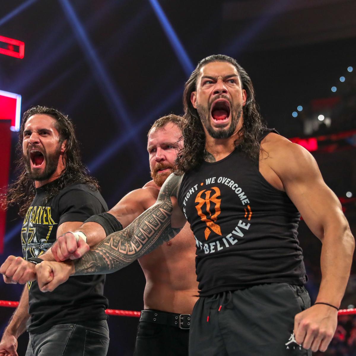 Wwe Raw Dean Ambrose Roman Reigns Seth Rollins Come Together As The Shield Reunite Sports News The Indian Express