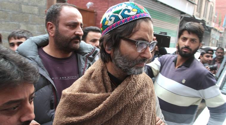 yasin malik, yasin malik news, JKLF, JLKF banned, yasin malik jklf, yasin malik jklf ban, jklf ban, jklf ban news, jammu kashmir liberation front, yasin malik latest news, mehbooba mufti