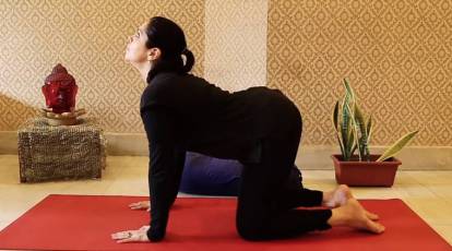Watch: Easy prenatal and postnatal yoga postures that can help reduce  stress