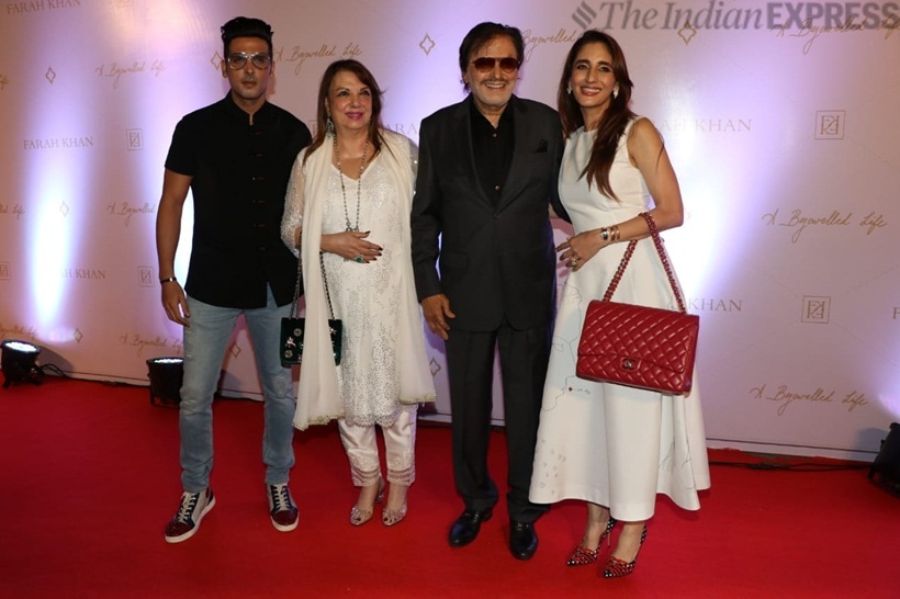 farah ali khan book launch