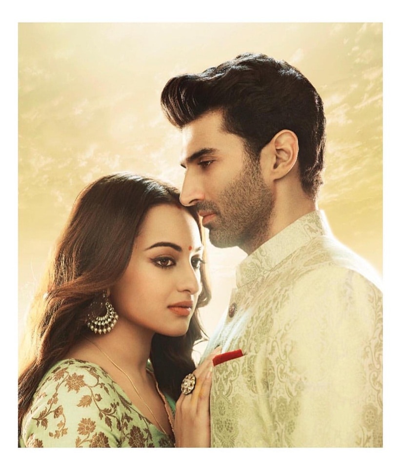 sonakshi sinha and aditya roy kapur in kalank