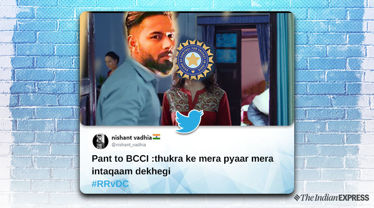 As Rishabh Pant hits quickfire 78, fans troll BCCI for World Cup 'snub' |  Trending News,The Indian Express
