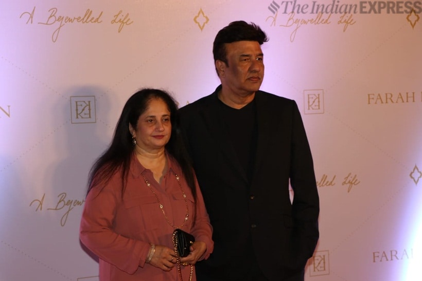 Anu Malik graced the launch of Farah Khan: A Bejewelled Life