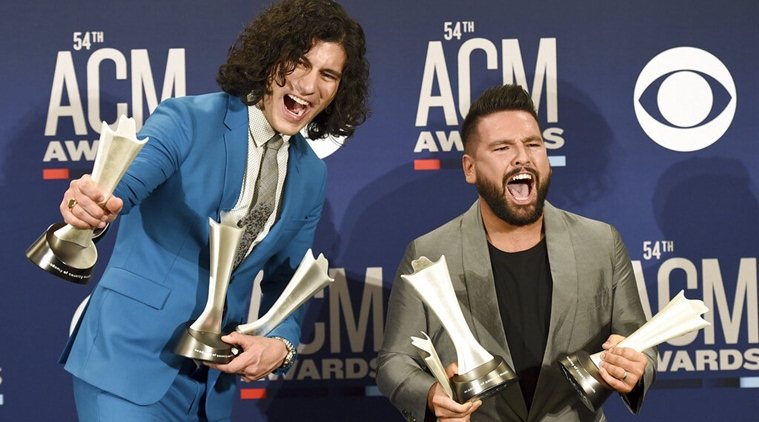 54th annual Academy of Country Music Awards on Sunday