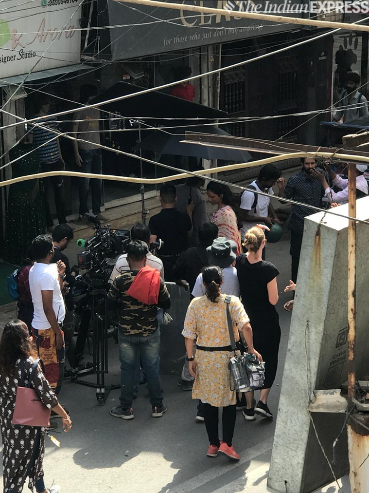   Deepika Padukone Shooting for Chhapaak in Delhi 