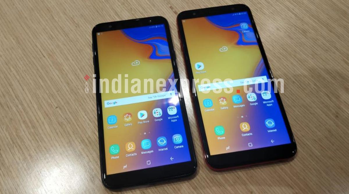 samsung j4 silver