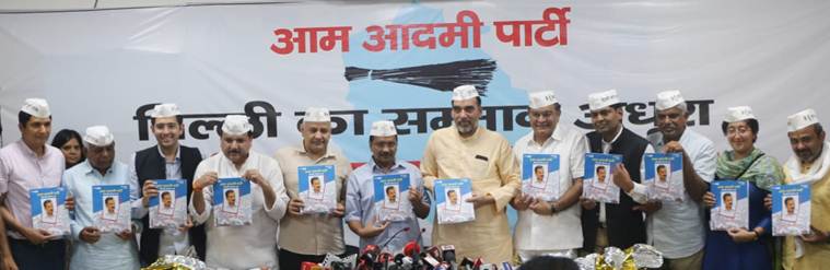 Rahul Gandhi will be responsible if Modi govt returns, says Kejriwal at AAP manifesto release