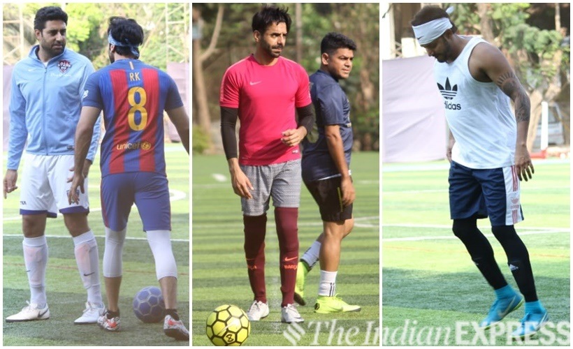 Abhishek Bachchan, Aparshakti Khurana and Shashank Khaitan