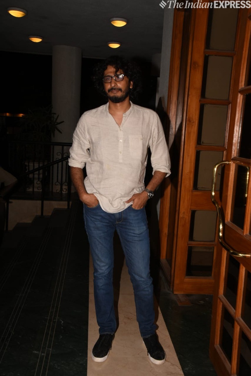 abhishek chaubey at Manoj Bajpayee birthday